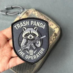 Parche táctico moral The Operator Raccoon – Presilla de gancho y bucle