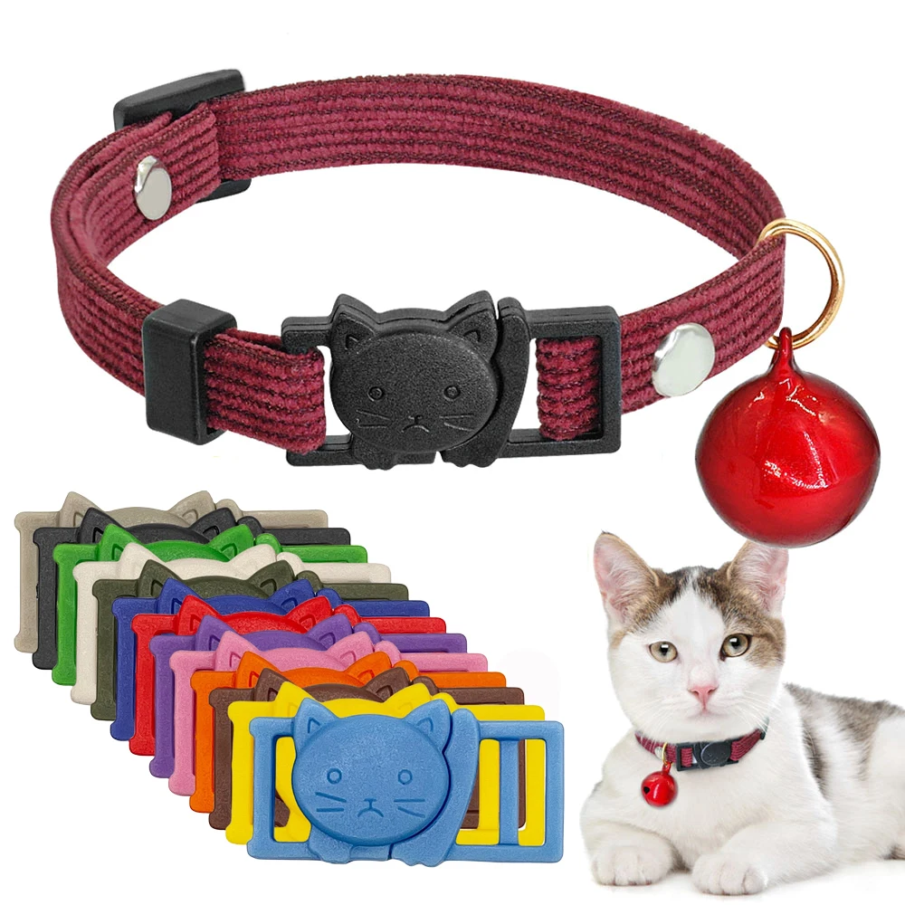 Hebilla táctica liberación rápida negra para collar gato - imagen 4