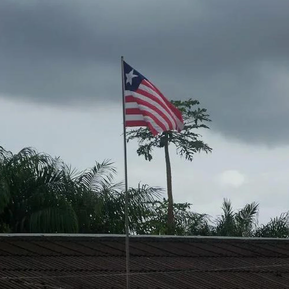 XIANGYING Bandera de Liberia para decoración - imagen 4