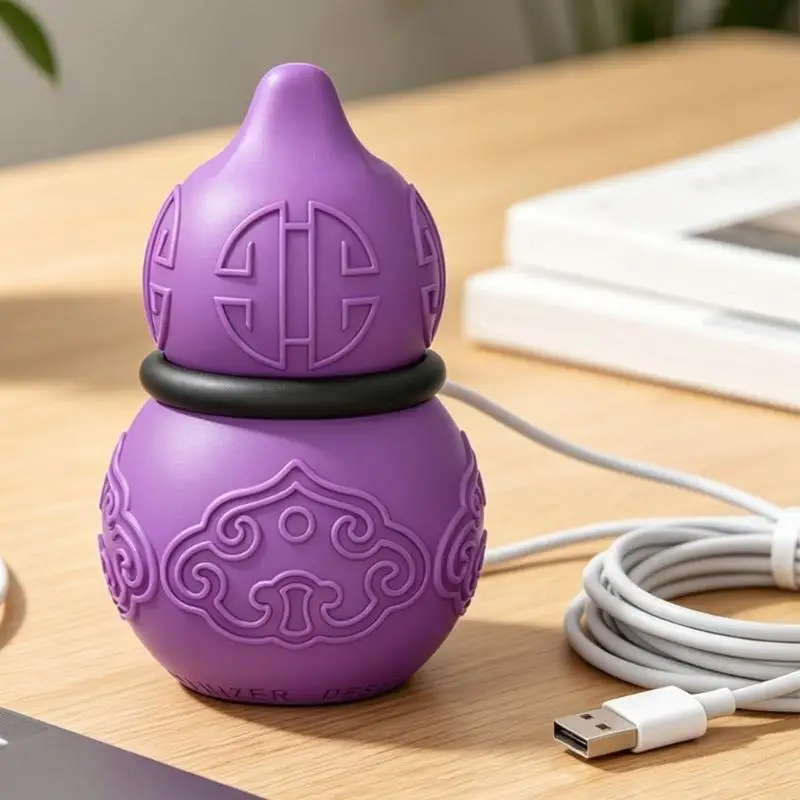 Organizador de cables silicona con forma calabaza y almacenaje - imagen 5