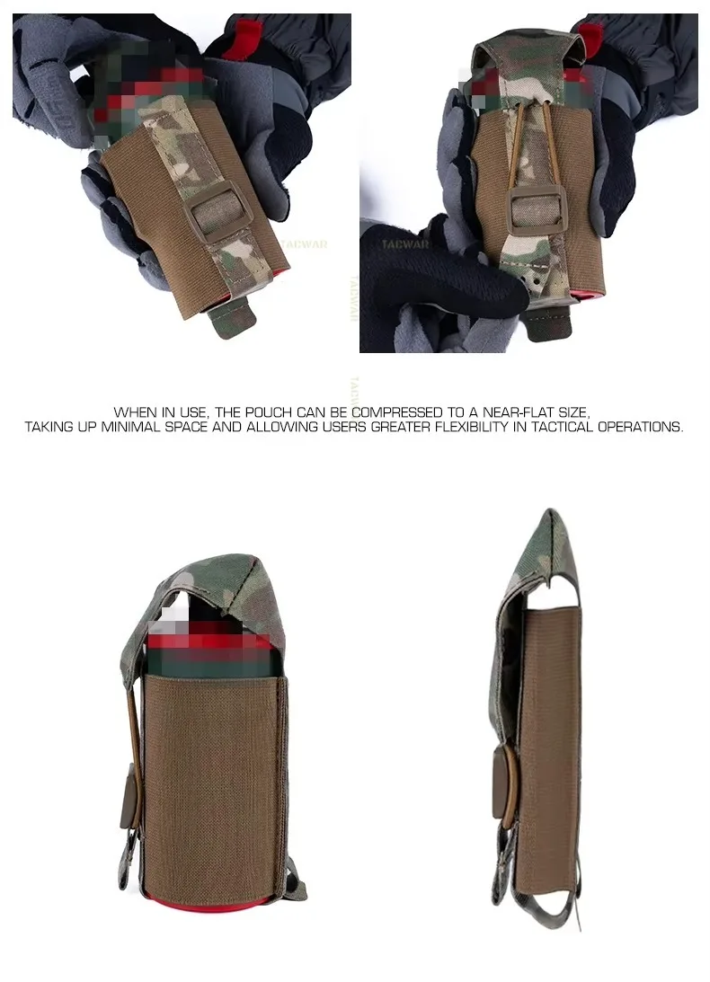 Bolsa táctica multiusos y portátil