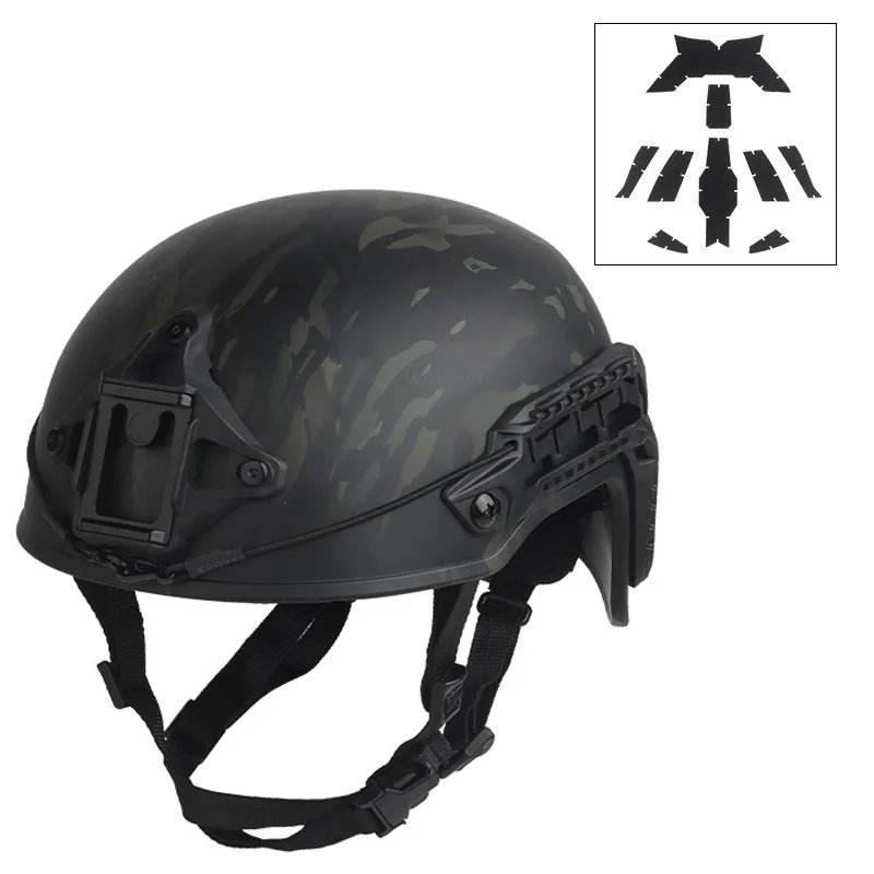 Casco Táctico con Suspensión Ajustable – Airsoft y Paintball - imagen 2