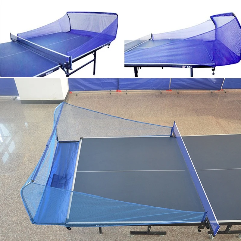 Red entrenamiento ping pong profesional con recogepelotas – práctica eficiente - imagen 4