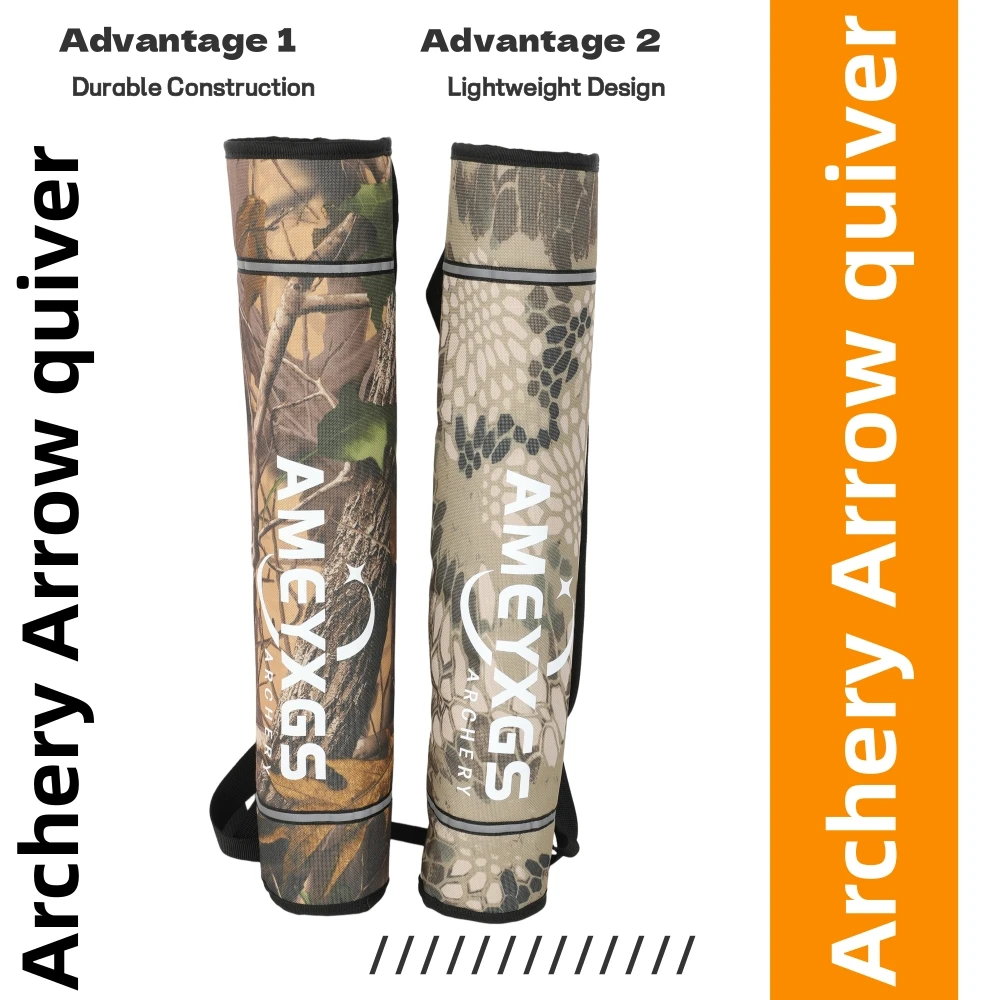 Aljaba tubular 600D con correa de hombro para arquería outdoor - imagen 2