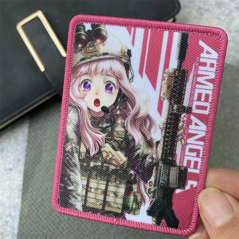 Parche Morale táctico anime con velcro – Mochila infantil