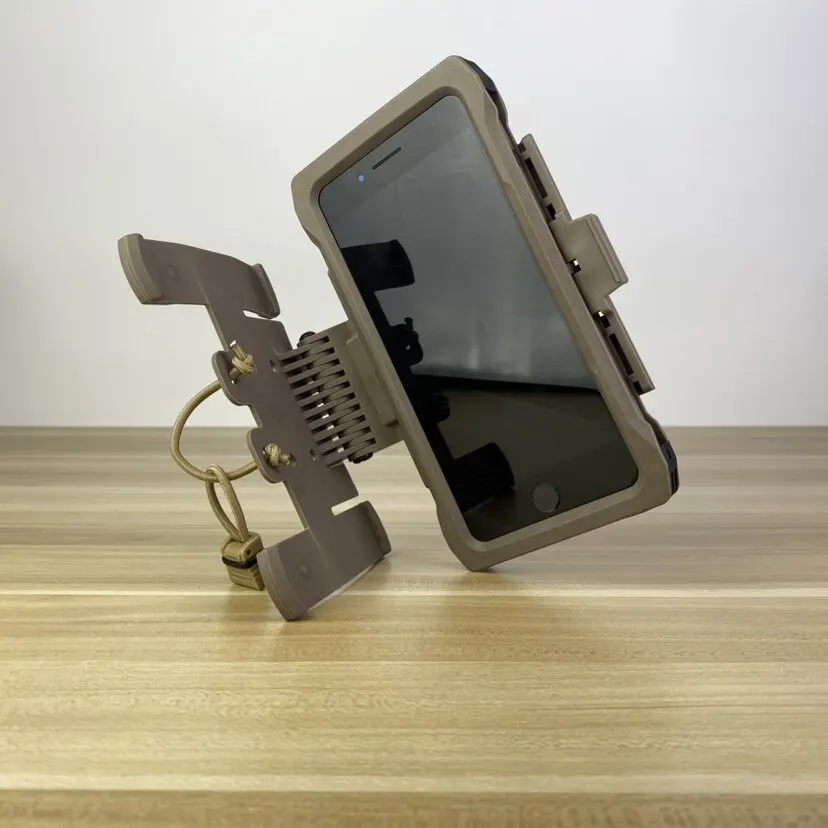 Funda táctica MOLLE para iPhone Xs Max móvil, caza y paintball - imagen 3
