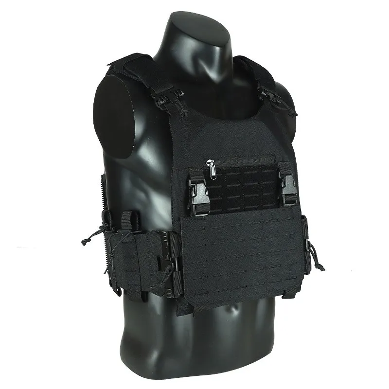 Chaleco táctico EMR láser camuflaje ruso MOLLE ligero desmontable - imagen 3