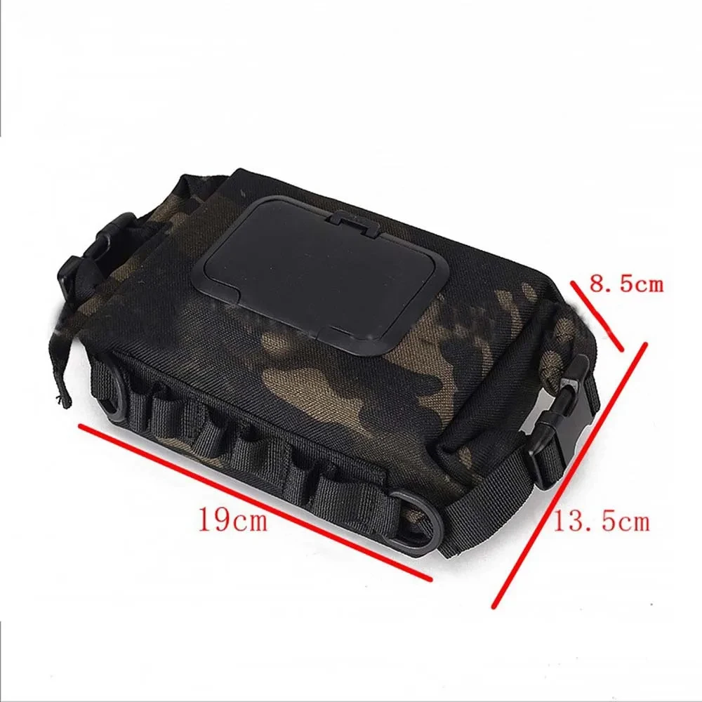 Bolsa impermeable camuflaje para pañuelos, formato compacto
