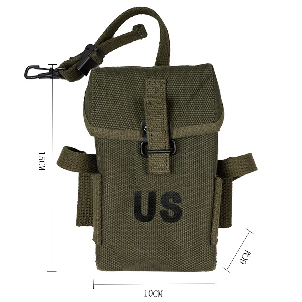 Réplica M1956 bolsa larga estilo militar WW2 coreano - imagen 2