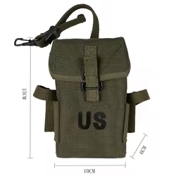 Bolsa táctica M1956 lona replica WW2 MOLLE