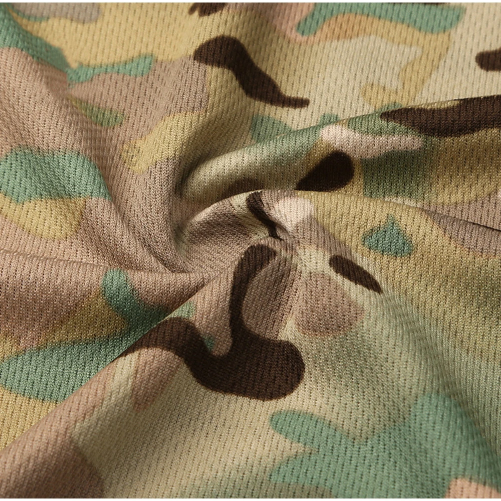 Camiseta táctica secado rápido manga corta camuflaje exterior - imagen 2