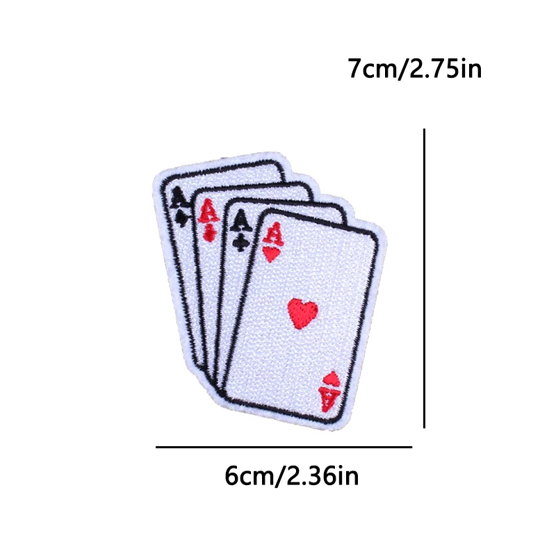 Parche bordado calavera gótica roja – termoadhesivo para chaqueta - imagen 4