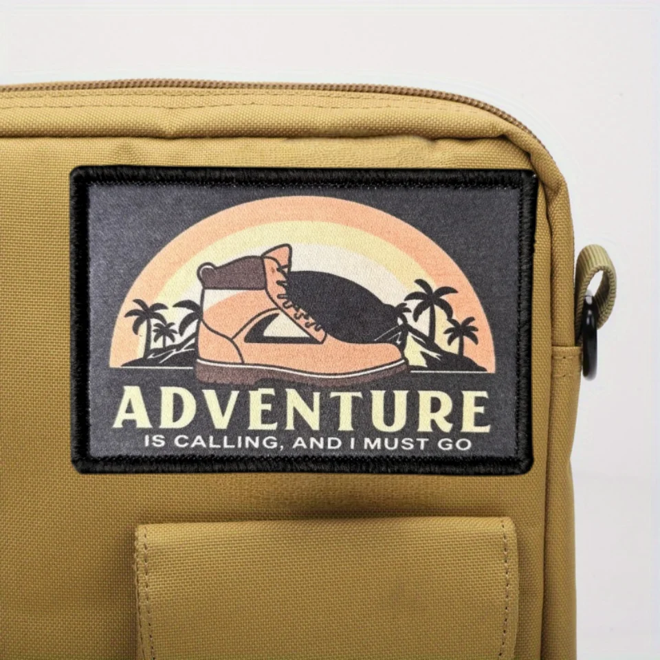 Parche táctico Adventure Explorer con velcro para mochila y ropa - imagen 4