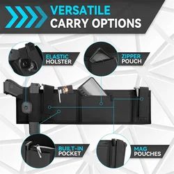 Funda táctica oculta para cinturón airsoft bajo perfil