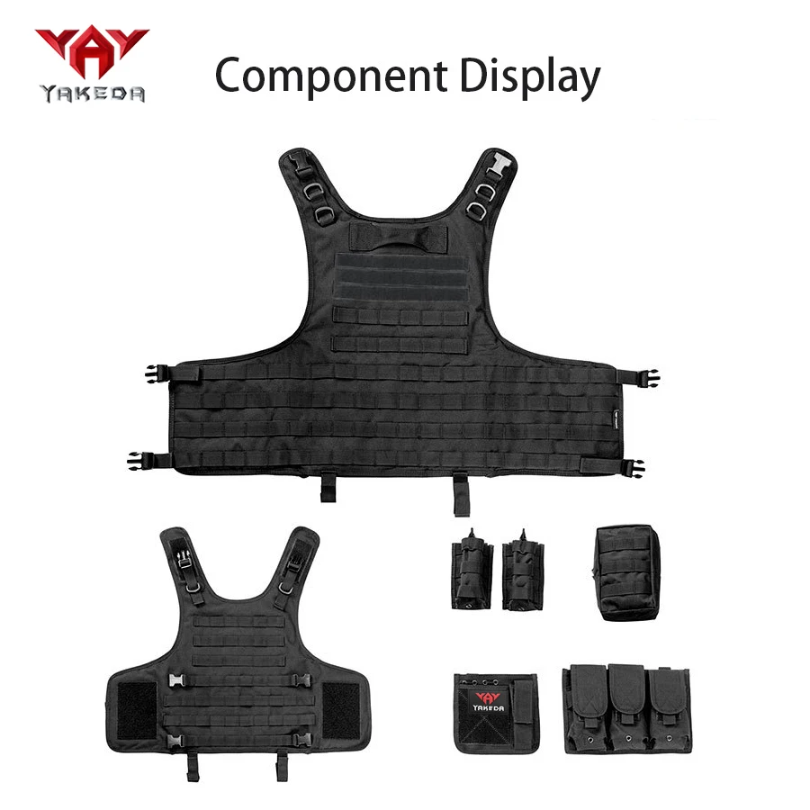 Chaleco Táctico YAKEDA Ligero Desmontable para Exteriores - imagen 3