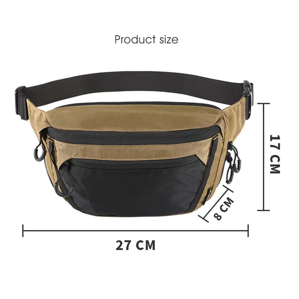 Riñonera táctica MOLLE para cintura y bandolera cruzada - imagen 5