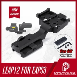 LEAP Montura híbrida táctica aluminio EXPS3 – Base visor holográfico