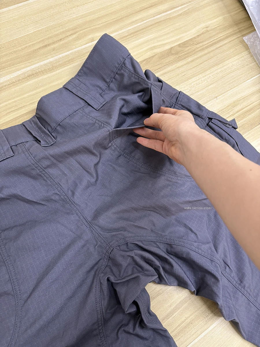 Pantalones tácticos LEAF CTSFO camuflaje todo terreno negro-gris - imagen 4