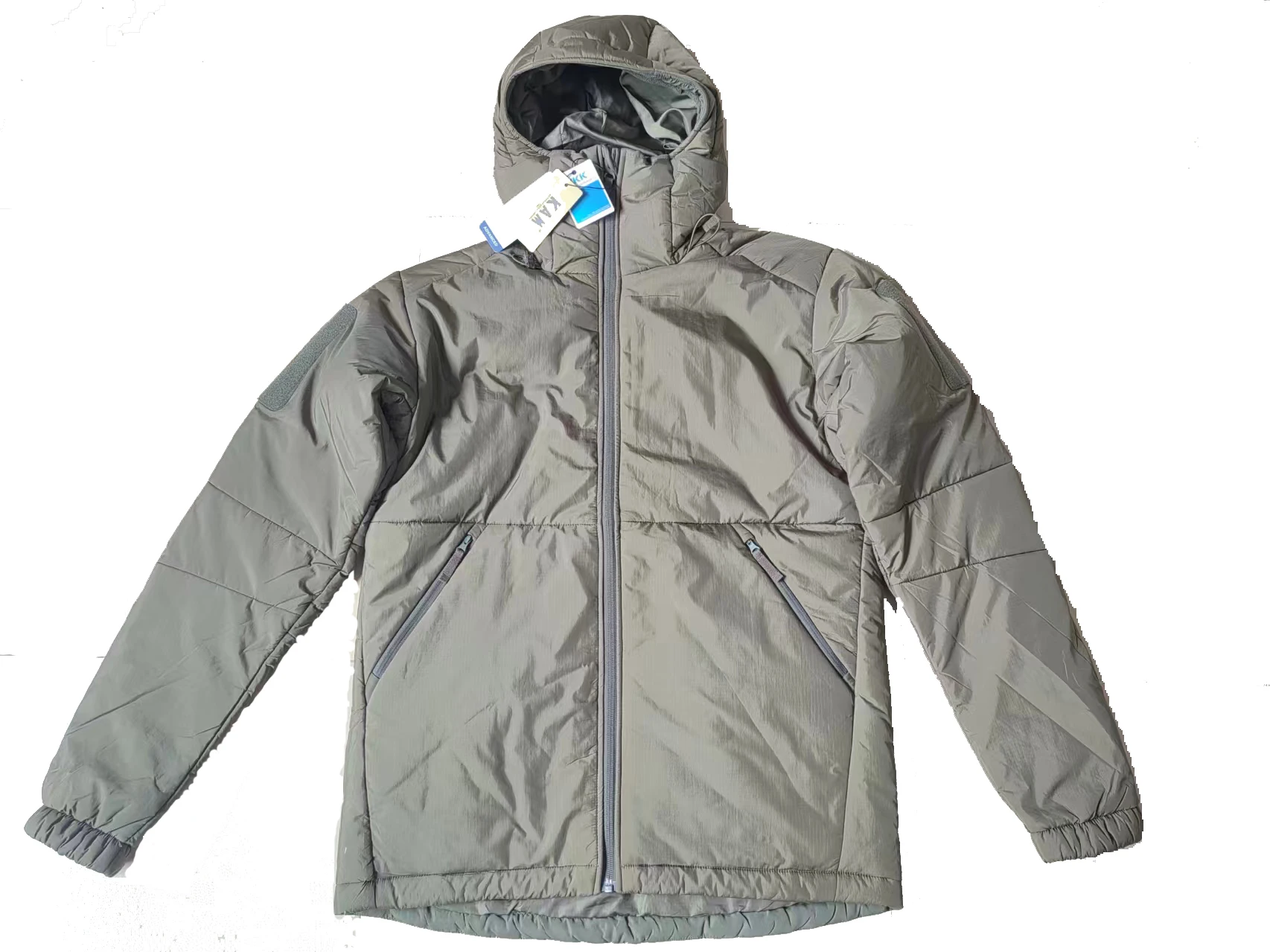 Diseño de camuflaje con corte tipo chaqueta táctica