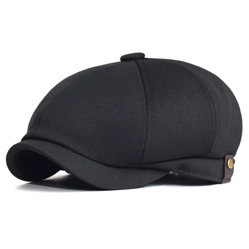 Gorras y boina retro en tonos variados