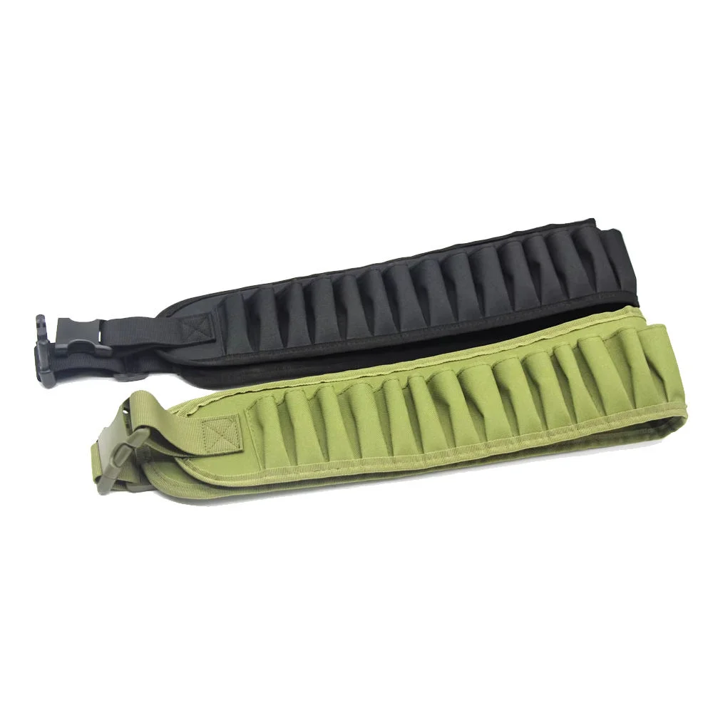 Cinturón táctico porta cartuchos con bolsa municiones – Caza y entrenamiento - imagen 2