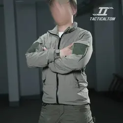 Tom Grey Chaqueta Táctica de Algodón Reproducción GEN2 Otoño Invierno