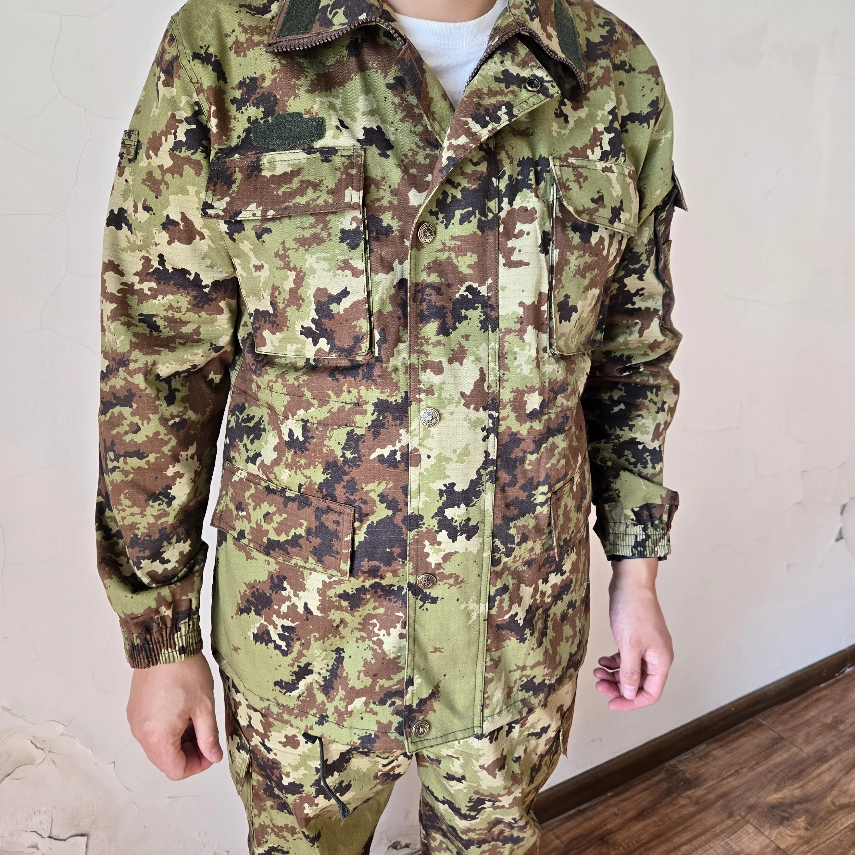 Ropa camuflaje vegetal algodón resistente a arañazos y desgaste - imagen 4