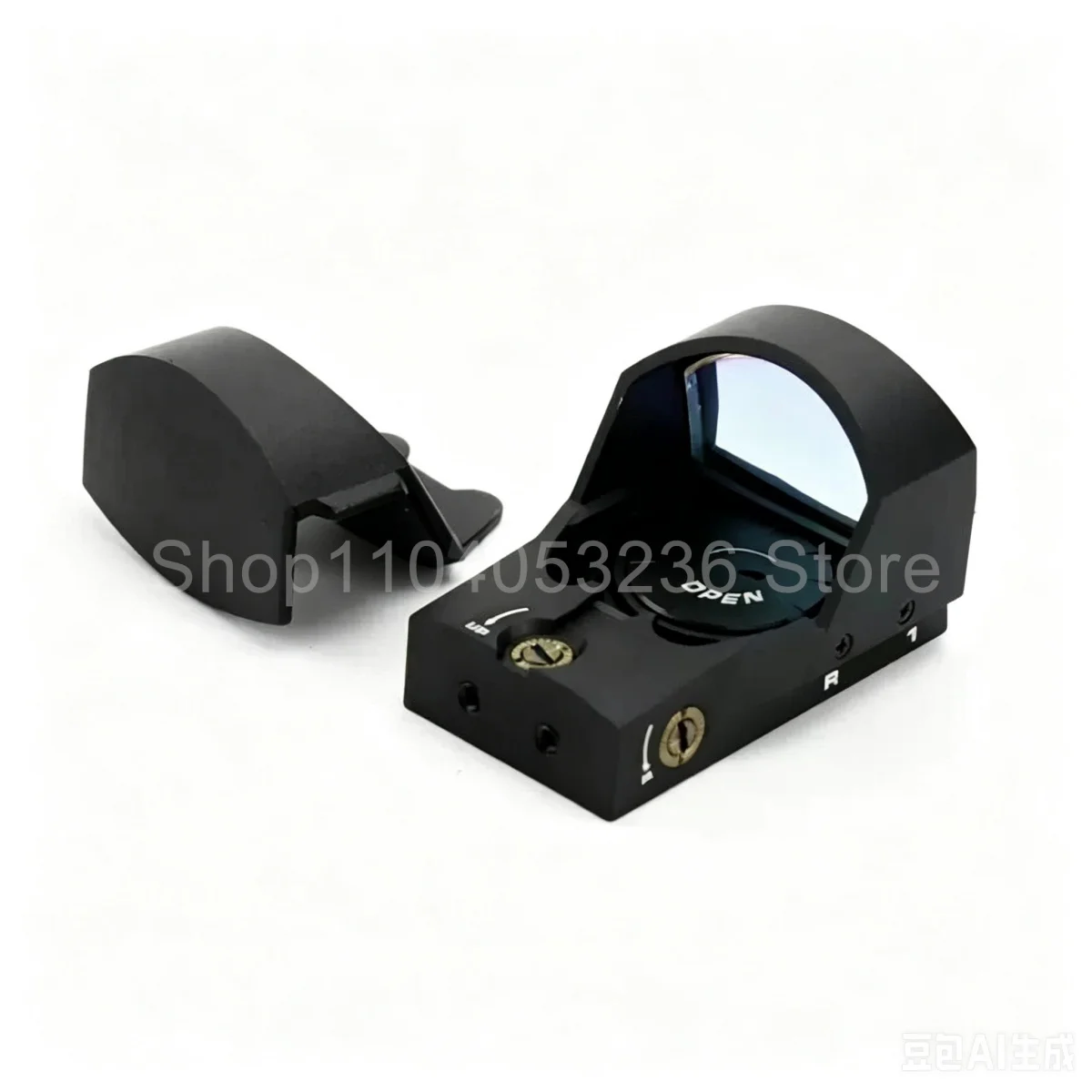 Mira óptica táctica Reflex R1 PRO punto rojo con retícula - imagen 2