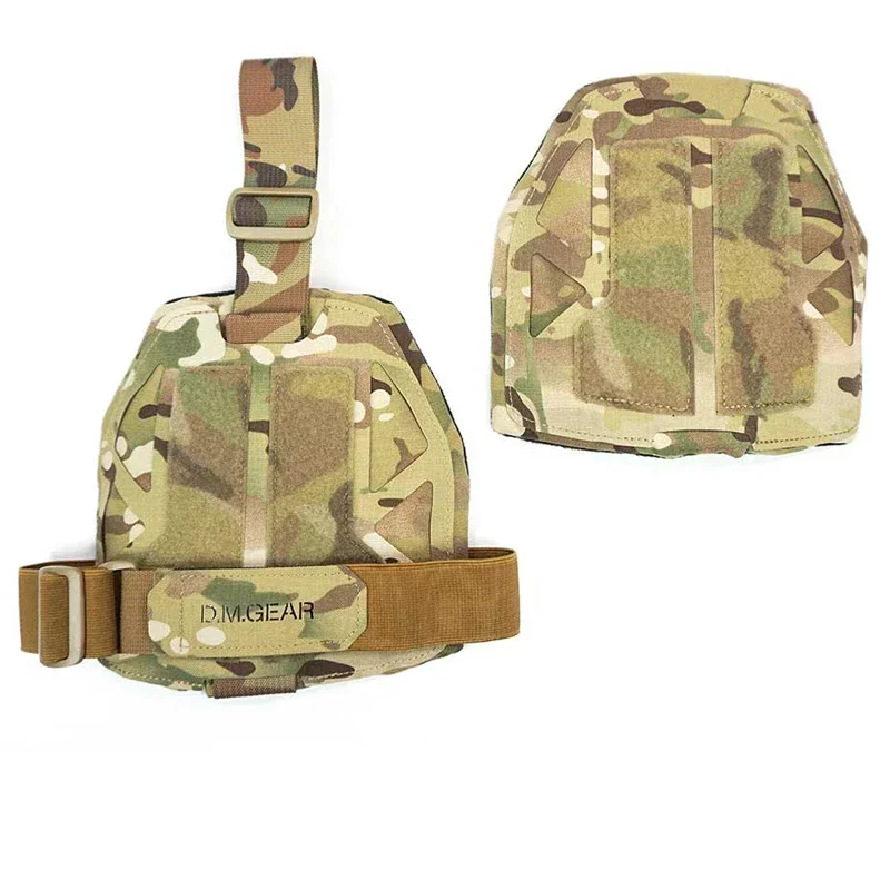 Protector de hombros armadura para chaleco táctico airsoft MOLLE - imagen 2