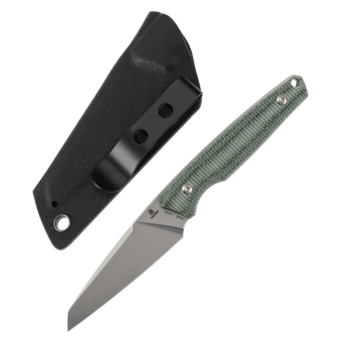 Mango en Micarta morada en el modelo G011B1