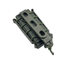 Portacargador 9mm TPR Nylon liberación rápida MOLLE – Airsoft y caza