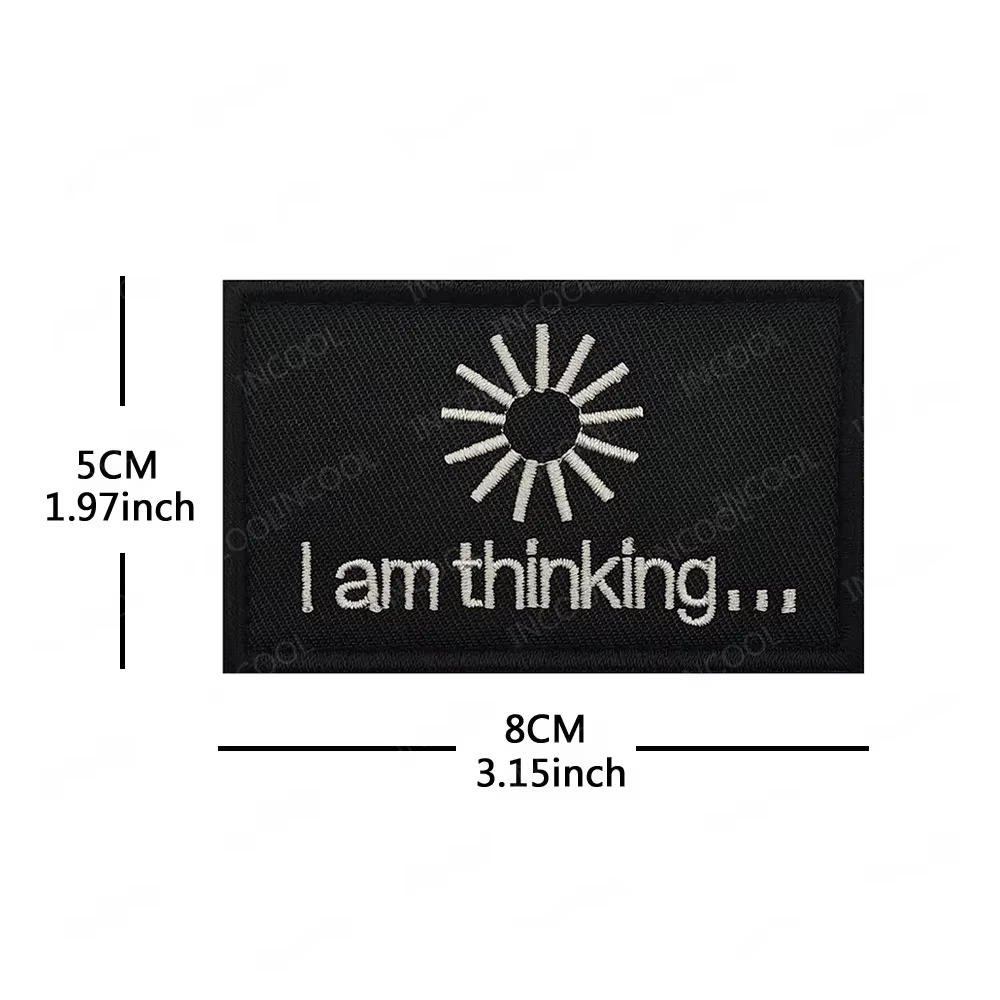 Parche bordado frase motivacional – Insignia para coser o planchar