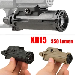 SF XH15 linterna táctica para pistola riel Picatinny compatible Glock