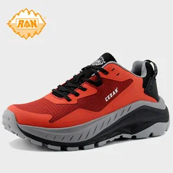 RAN Botas de senderismo trekking antideslizantes hasta el tobillo