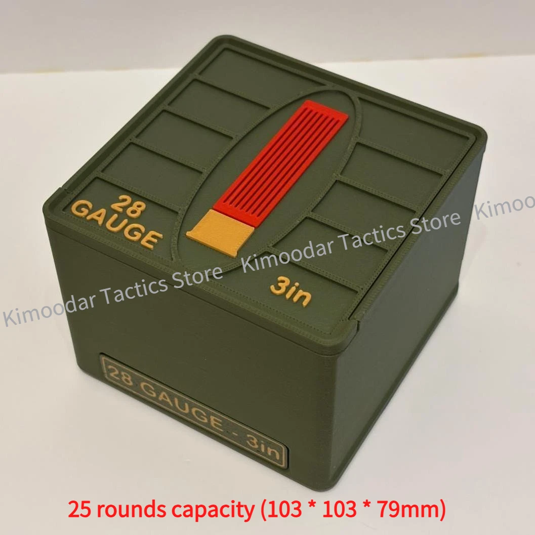 Caja cartucho escopeta 28 impres 3D – Coleccionismo táctico - imagen 3