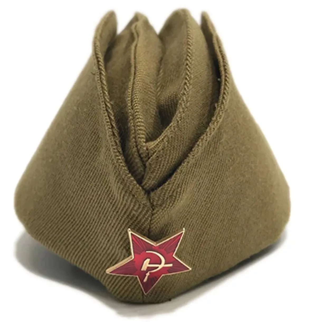 Gorra militar soviética plegable marinero, guarnición rusa cosplay - imagen 4