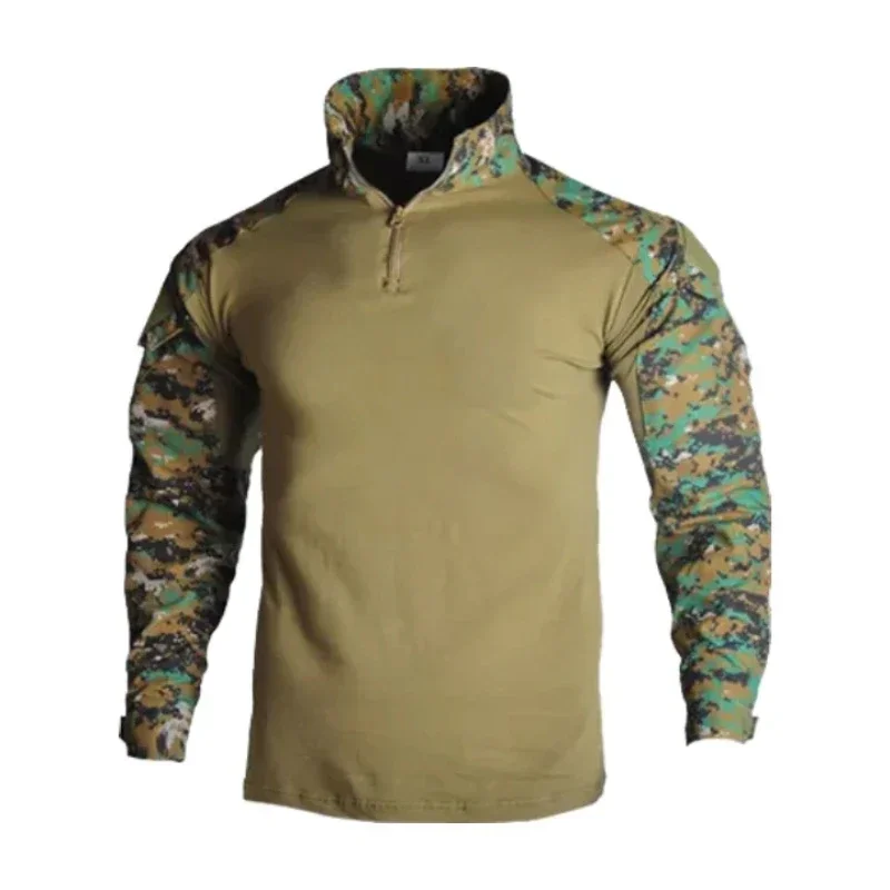 Uniforme táctico camuflado manga larga – Camisa y pantalón - imagen 4