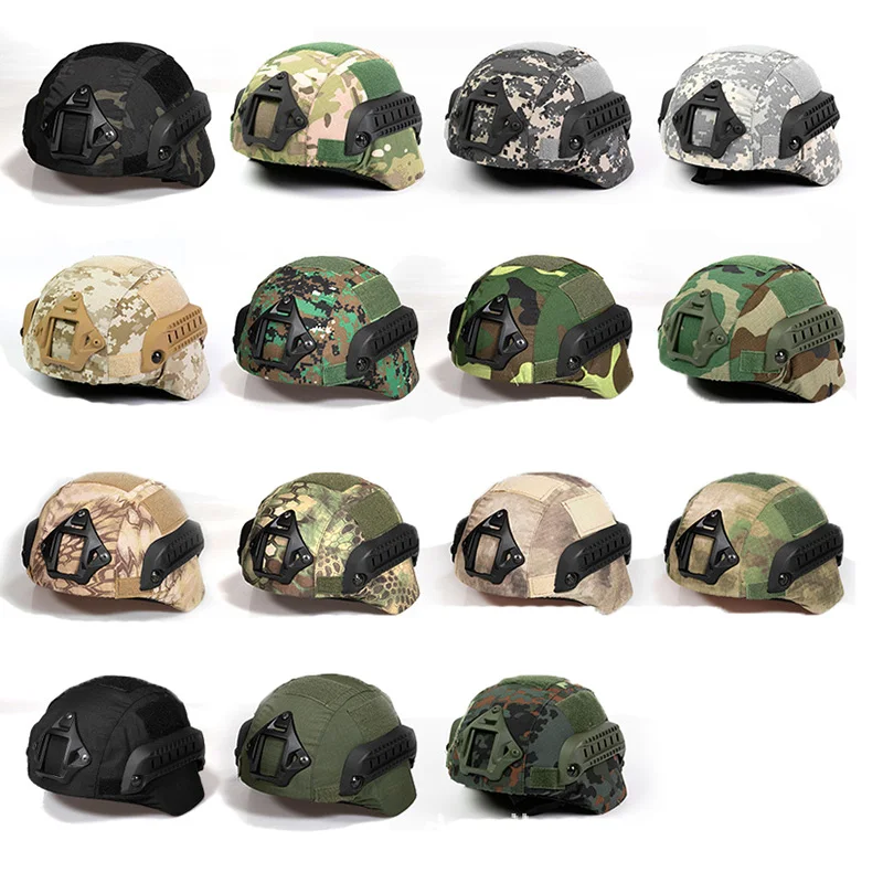 MICH2000 Funda casco táctico camuflaje SWAT Airsoft