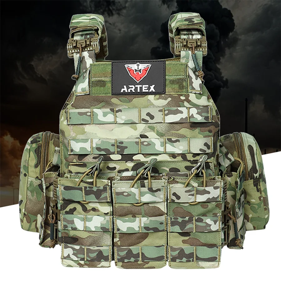 Chaleco táctico de liberación rápida para entrenamiento en exteriores - imagen 3