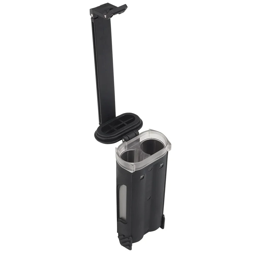 Portabaterías MOLLE impermeable – CR123 AAA AA táctico - imagen 4