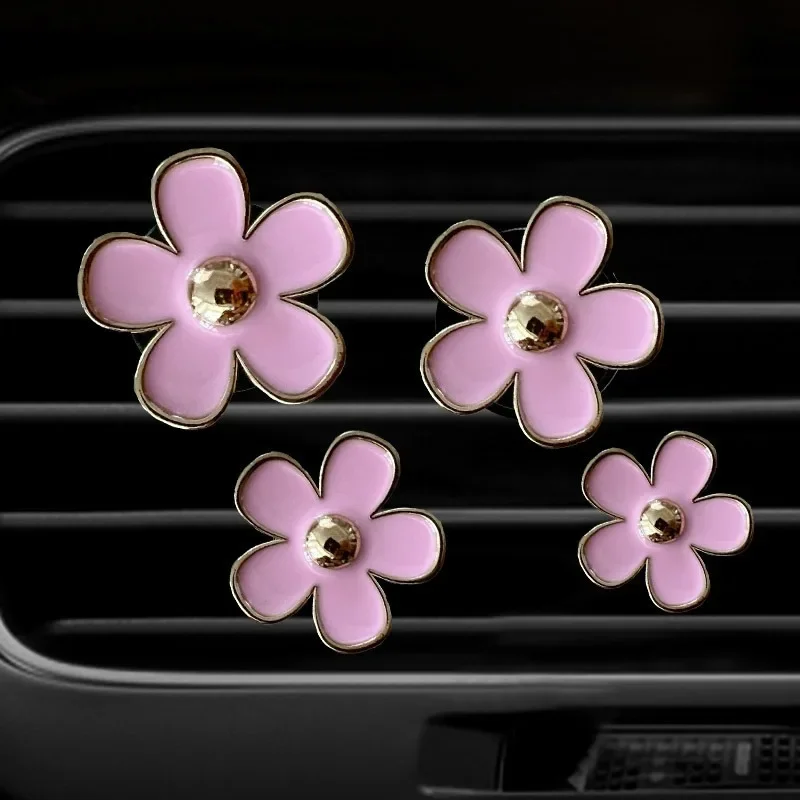 Difusor aromaterapia para coche clip margarita y crisantemo perfumado - imagen 3