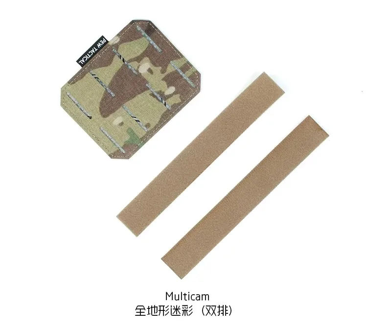 IPSC placa adaptadora MOLLE triple para cinturón táctico en ángulo