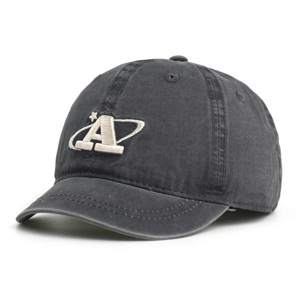 Algodón y acabado dad hat