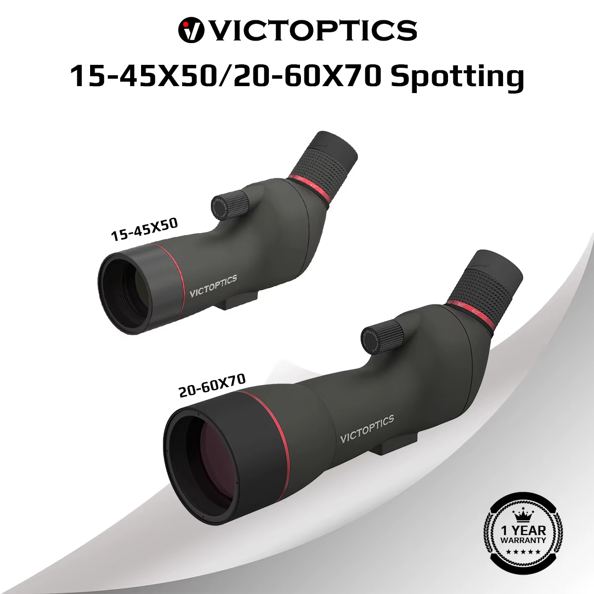 Victoptics Catalejo impermeable para tiro y observación al aire libre