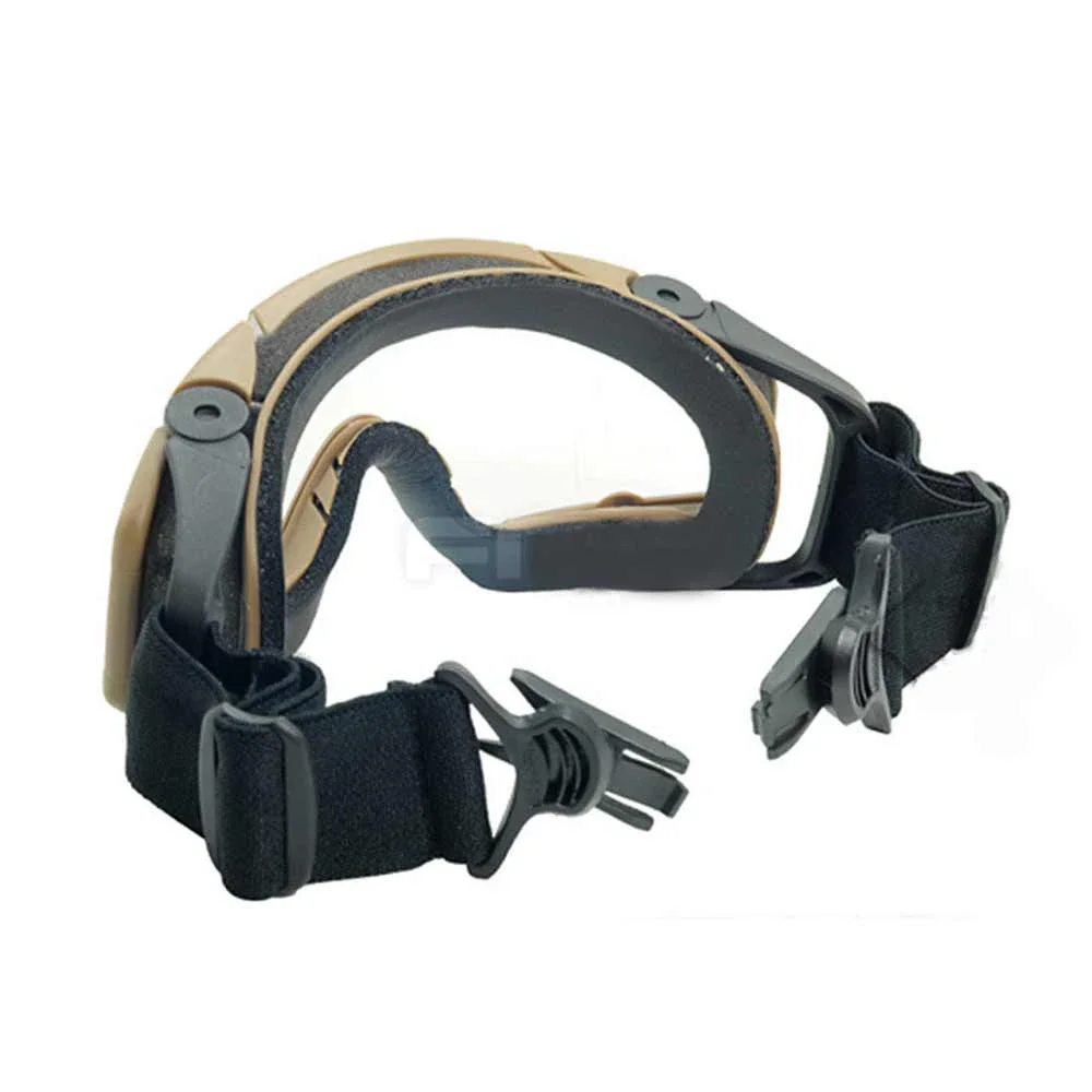 Gafas tácticas SINAIRSOFT FMA: protección UV, anti-impacto y antiviento