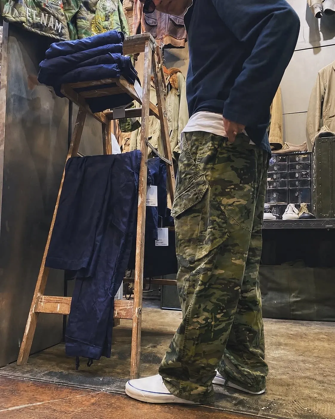 Pantalones BDU Cargo Camuflaje CP Marina Letonia - imagen 3