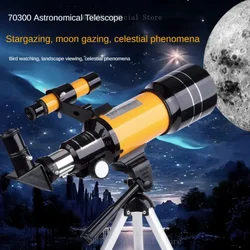 Monocular astronómico HD de largo alcance con zoom y visión nocturna