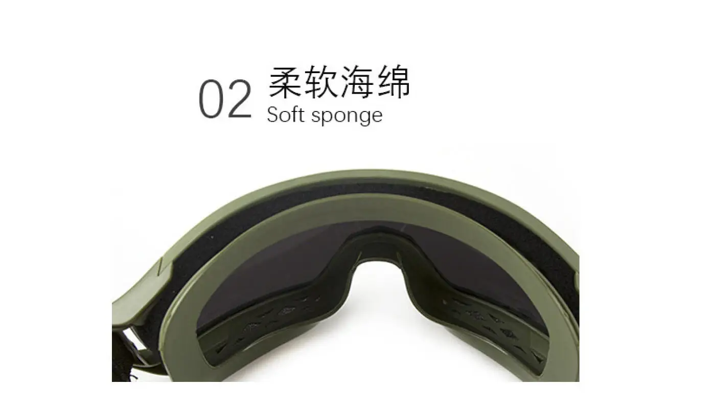Gafas balísticas de protección para tiro, lentes intercambiables - imagen 5