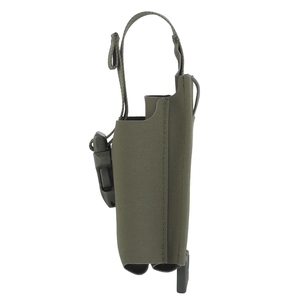 Bolsa táctica MOLLE doble con clips y soporte magnético para caza - imagen 3