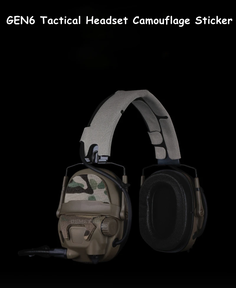 Instalación del parche en auriculares GEN 6